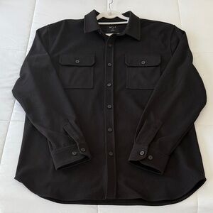BYLT Basics Black Casual Button Down Shirt